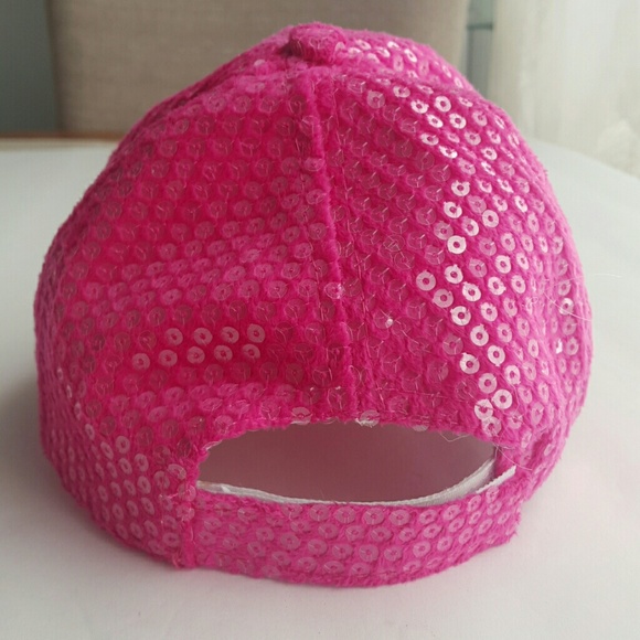Pink sequins cap - Picture 3 of 7